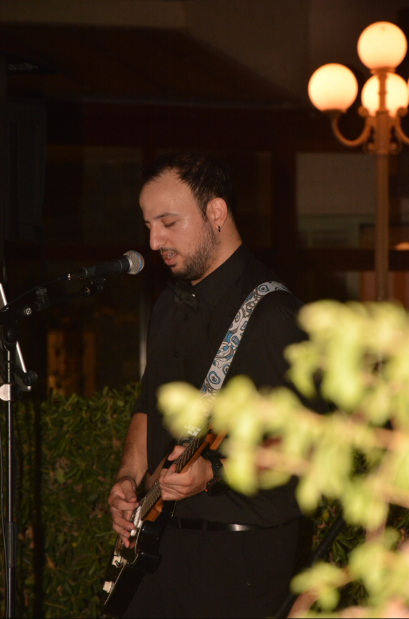 The Guitarist also singing